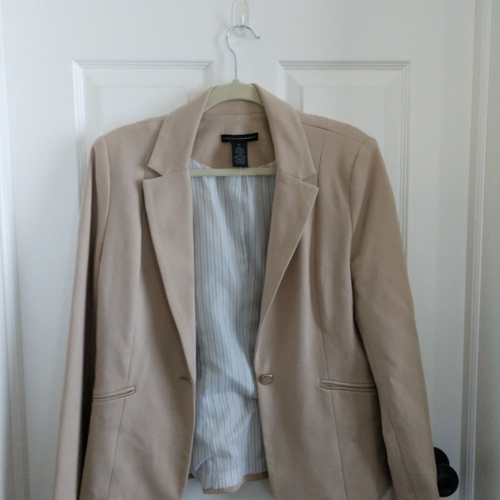 Tan blazer